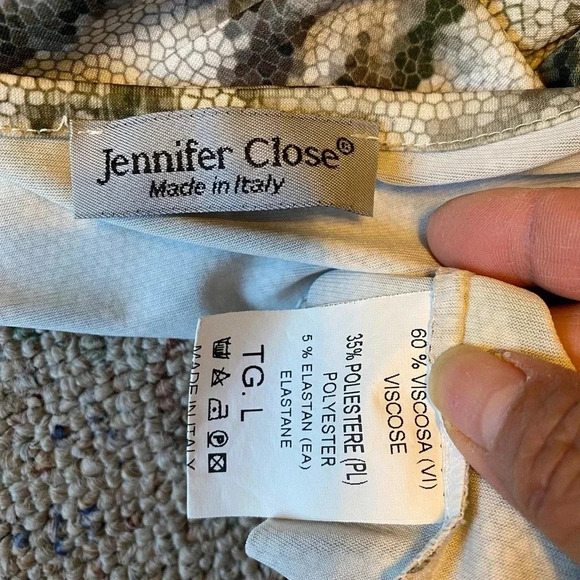 Jennifer Close Made In Italy Casual Dress Women Size L - Picture 4 of 7